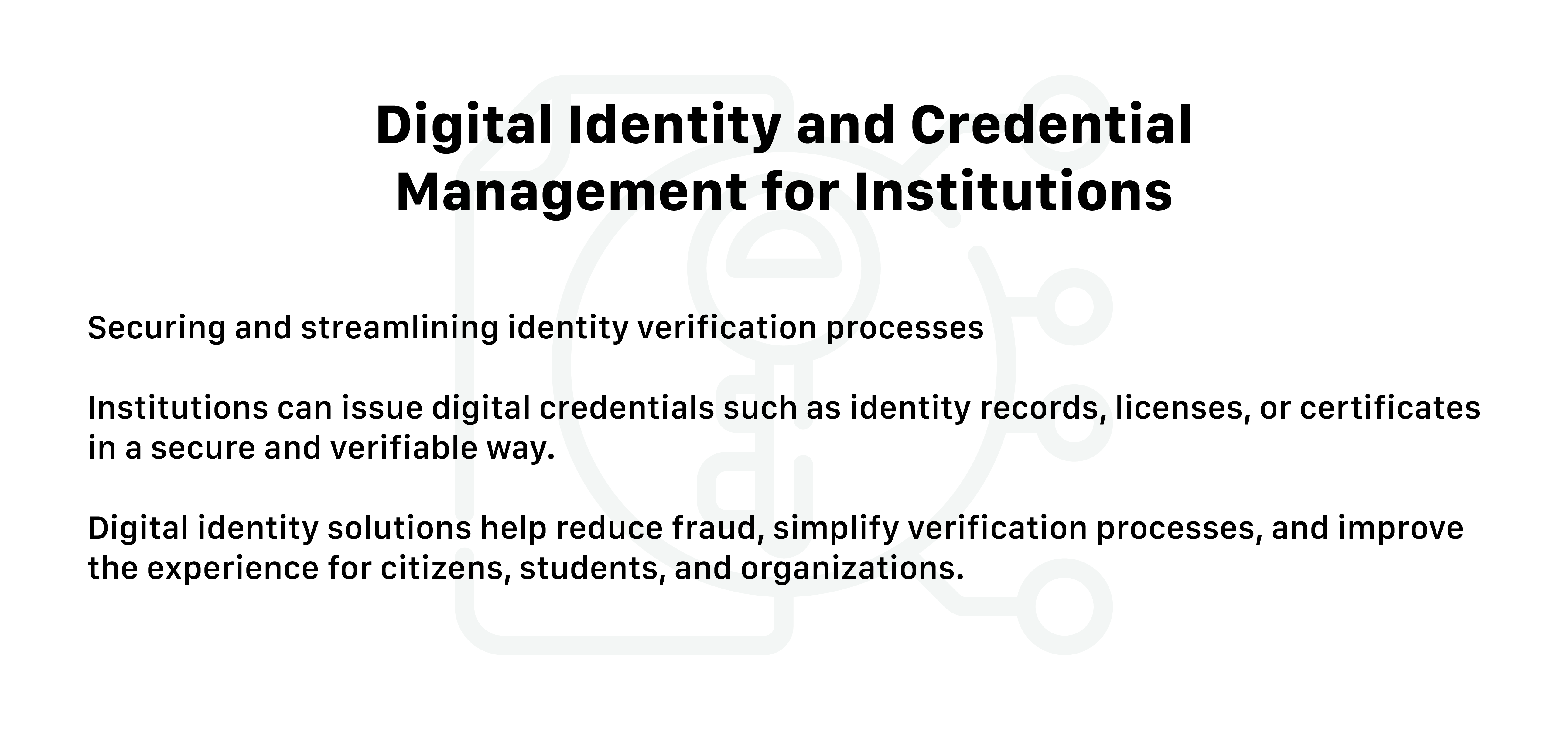 Digital Asset Use Cases